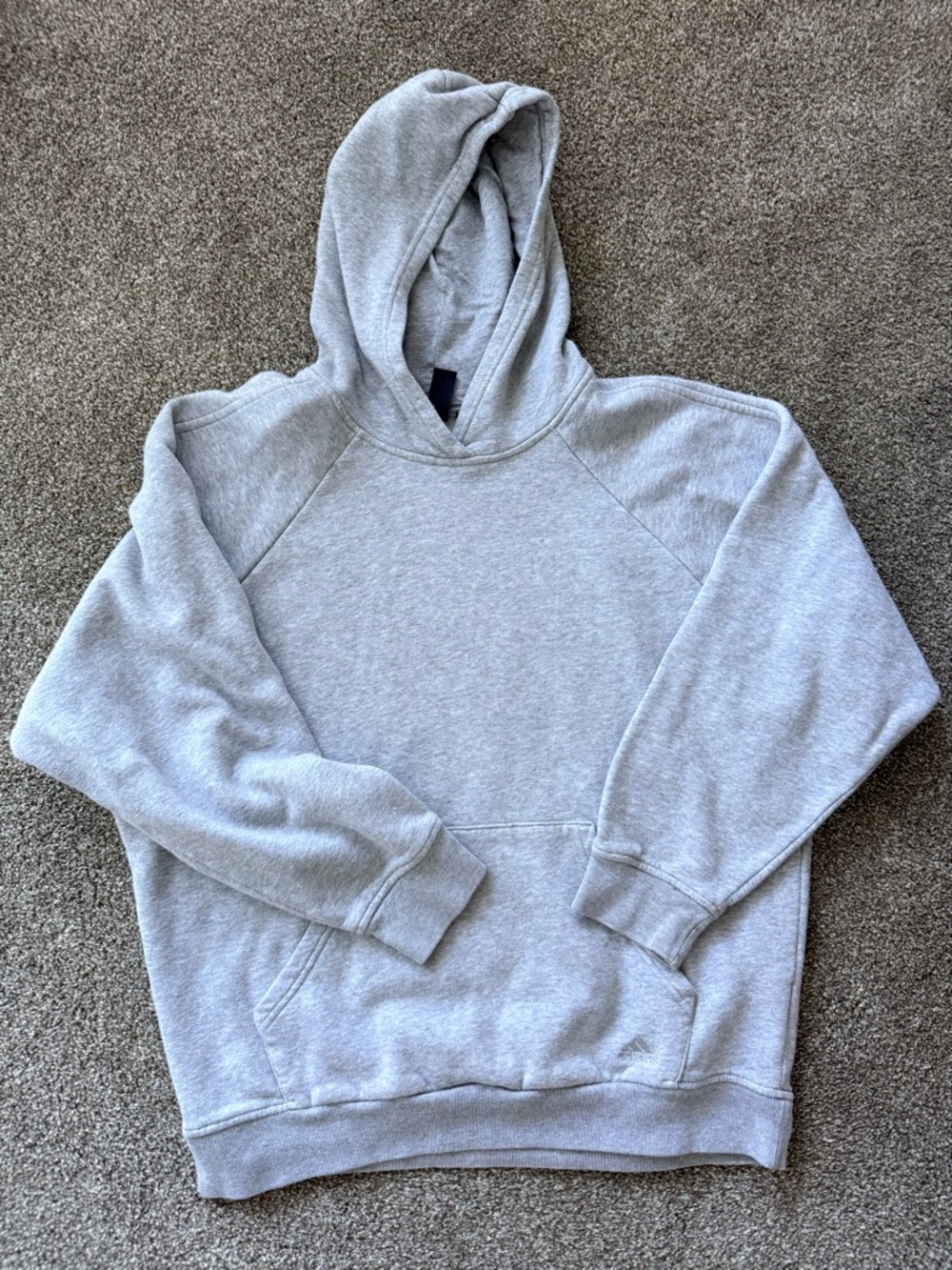 Adidas Gray Pullover Hoodie sweatshirt